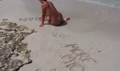 naked beach