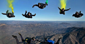Skydiving