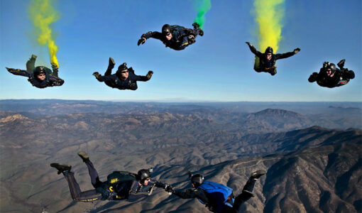 Skydiving