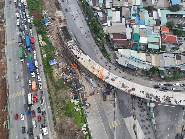 Aerial View Ho Chi Minh City